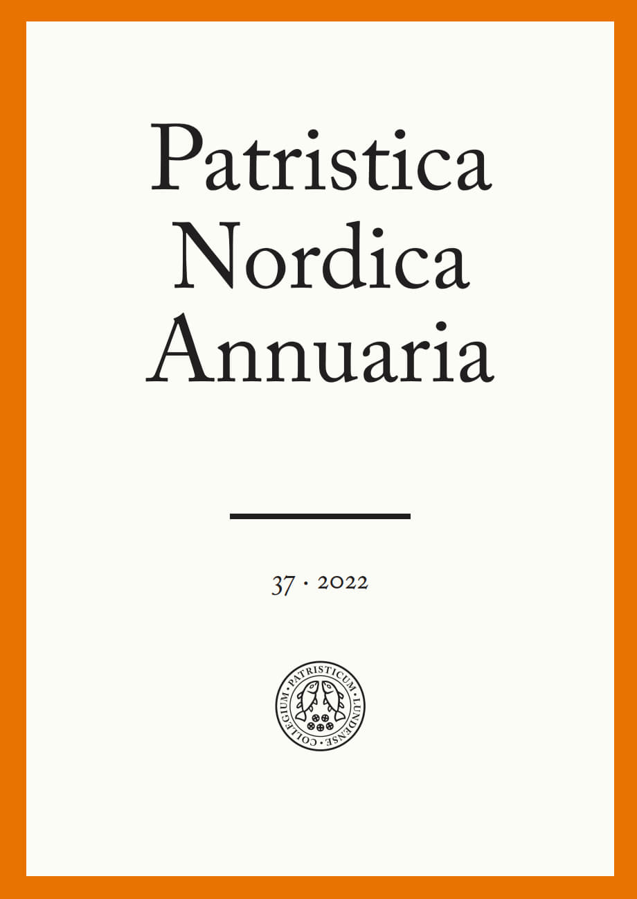 					Visa Vol 37 (2022): Patristica Nordica Annuaria
				