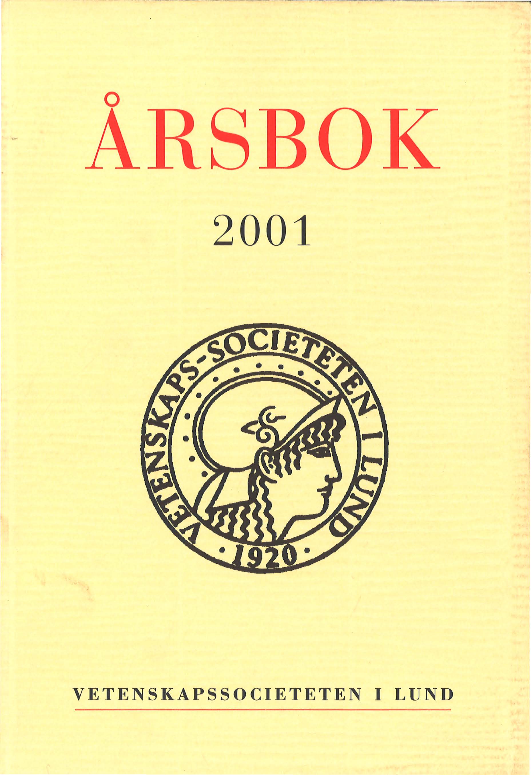 					Visa Årsbok 2001
				